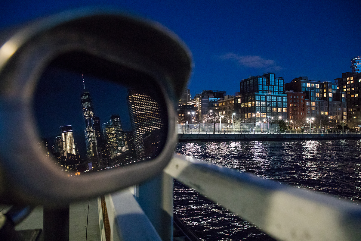 viewfinder pier 34 at night