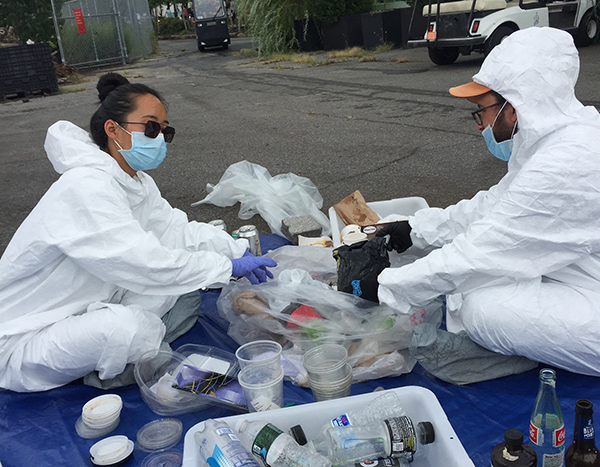HRPK sorts through recycling in an effort to encourage proper disposal of plastic and other recyclable materials