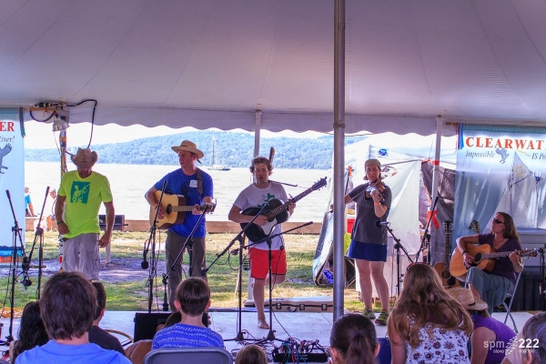Funinships perform tunes for the kids at Submerge