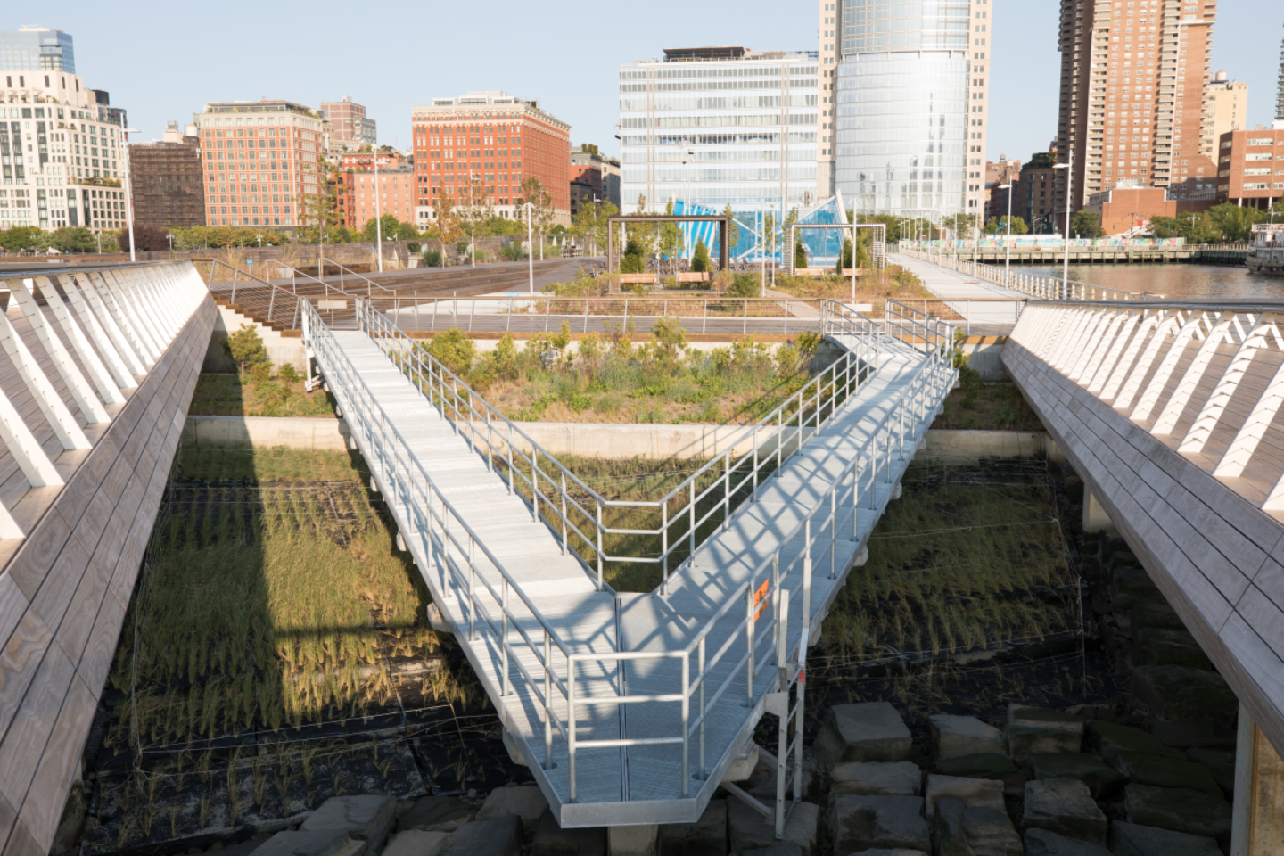 Head on view of Pier 26