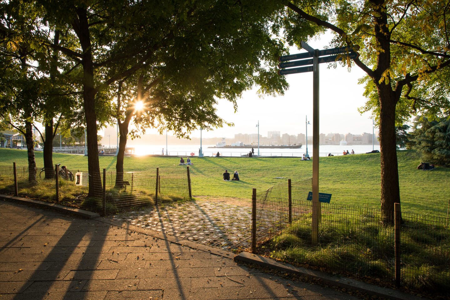 Pier 63 autumn view 2020 golden hour