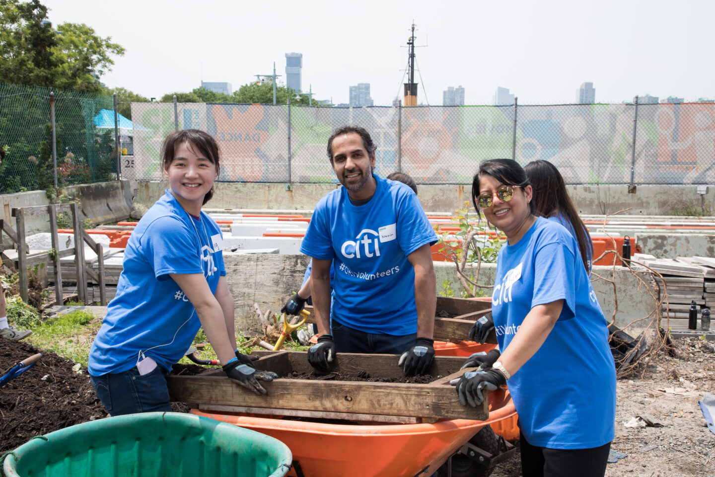 Citi volunteers at HRPK on Citi Global Community Day