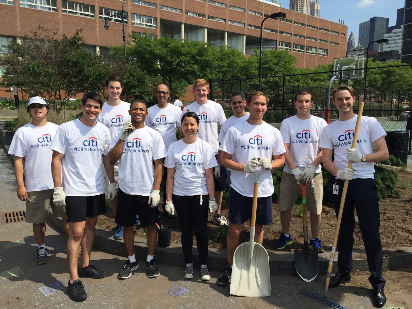 Citi volunteers at HRPK on Citi Global Community Day
