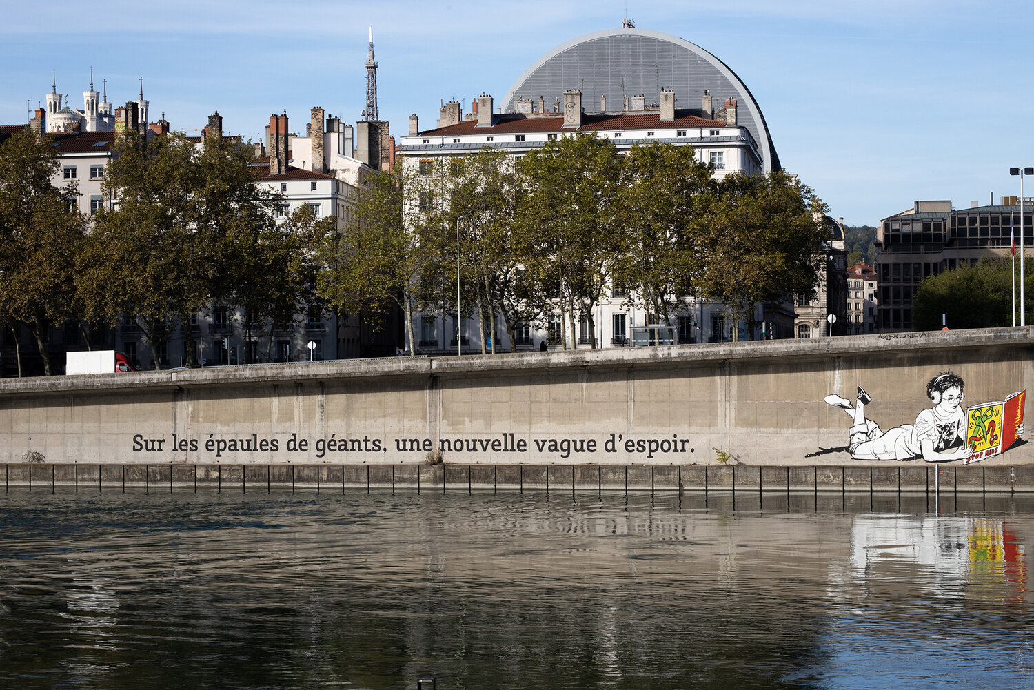 FAILE X (RED) On the Shoulders of Giants, A New Wave of Hope Lyon, France