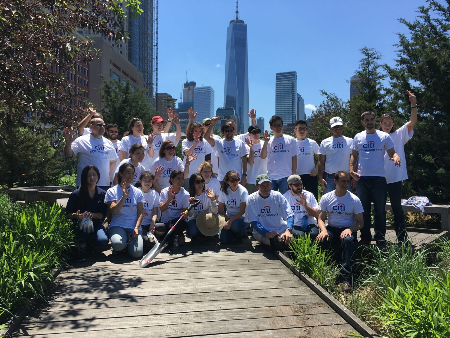 Citi volunteers at HRPK on Citi Global Community Day