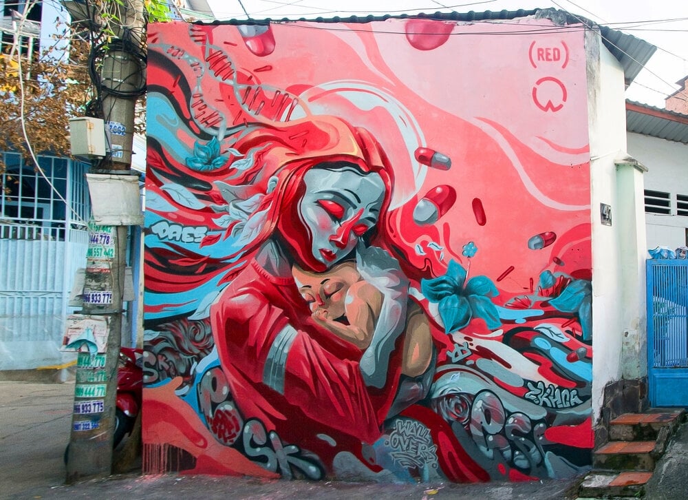 WALLOVERS X (RED) Ho Chi Minh City, Vietnam