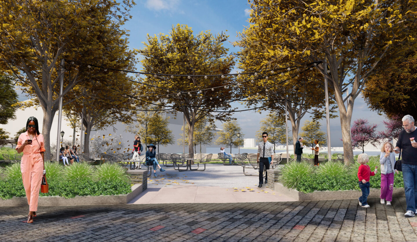 HRPK Chelsea Waterside Park picnic rendering