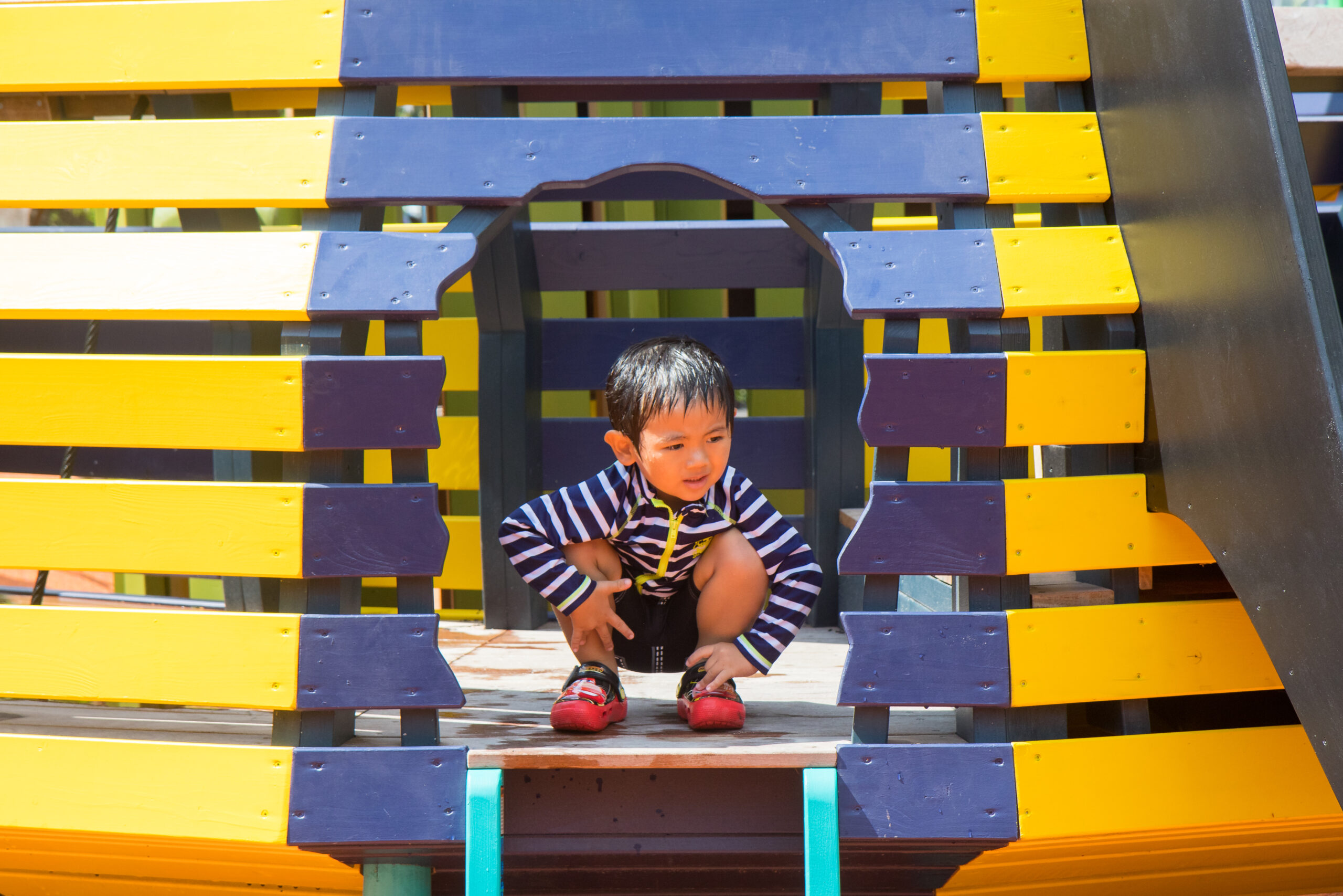 Kids playing in Play Area at HRPK