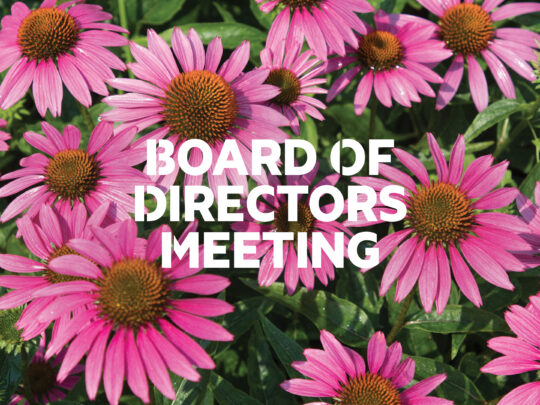 Board of Directors Finance Committee Meeting