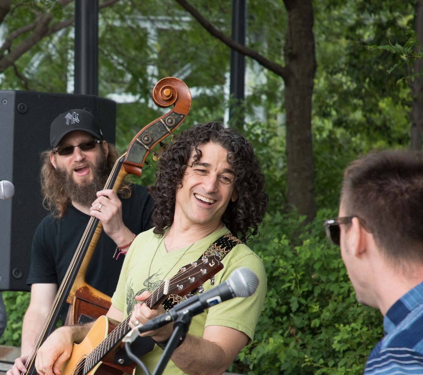 Mike Messer and band Hudson RiverKids performance at Hudson River Park