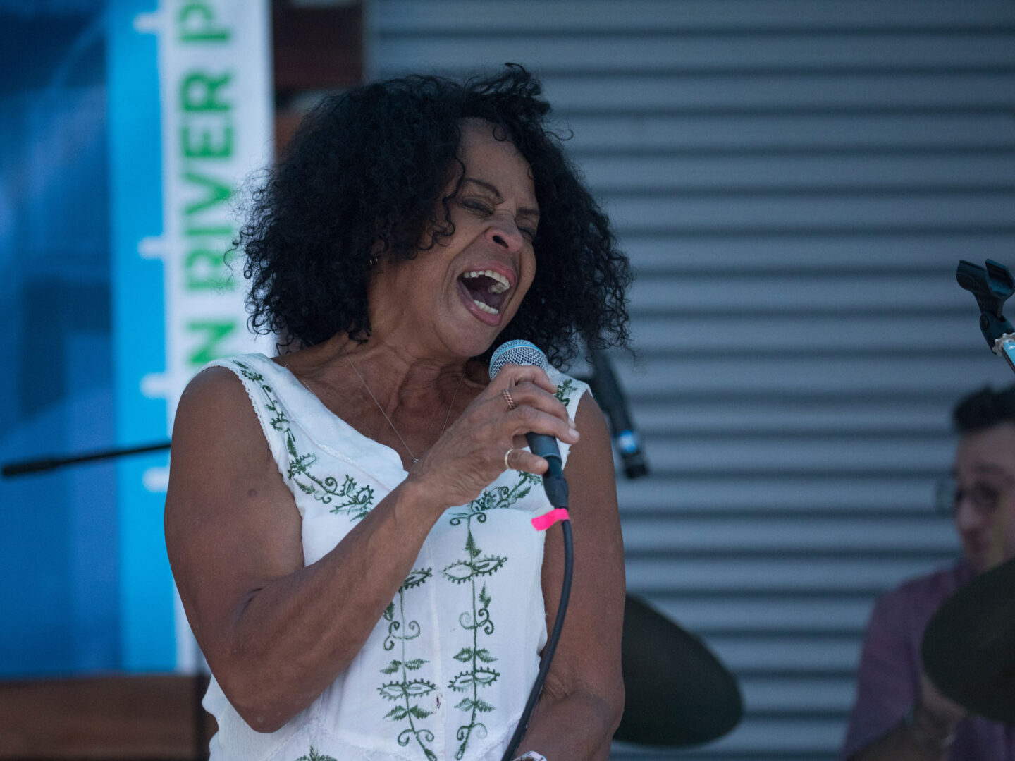 Whitney Marchelle performs Jazz at Pier 84 at Hudson River Park