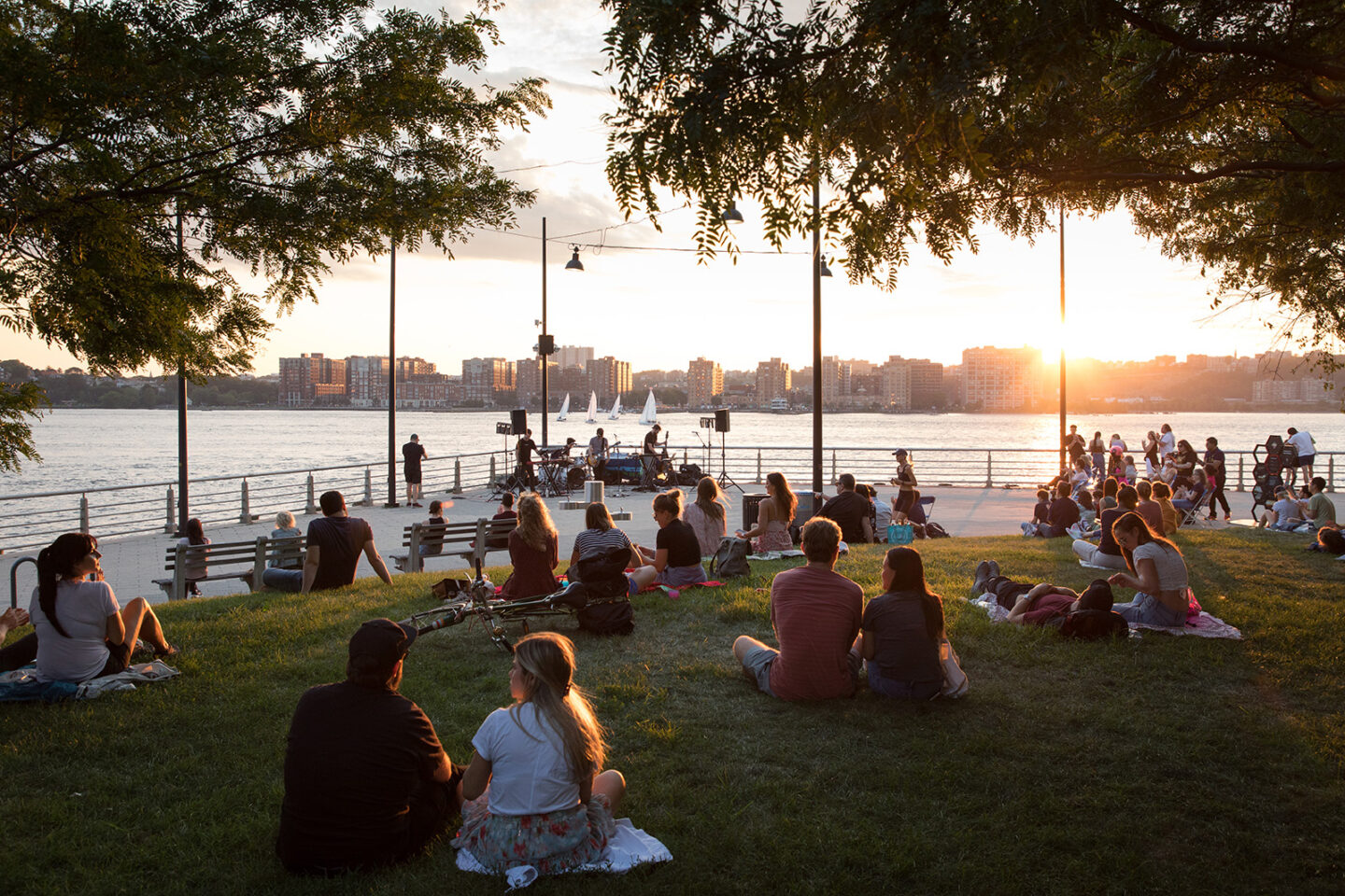 Sunset on the Hudson