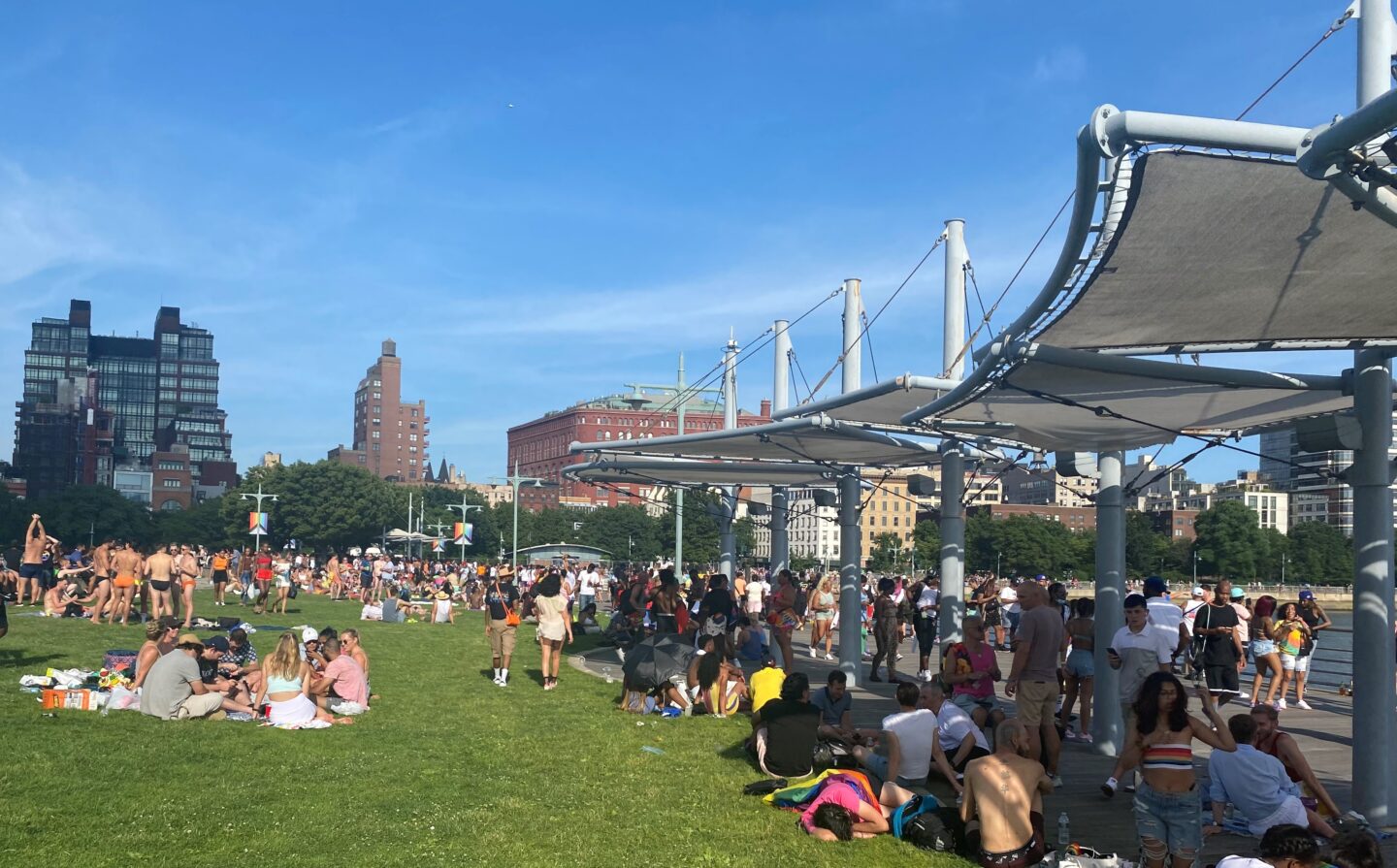 Pride at Pier 45 in 2021