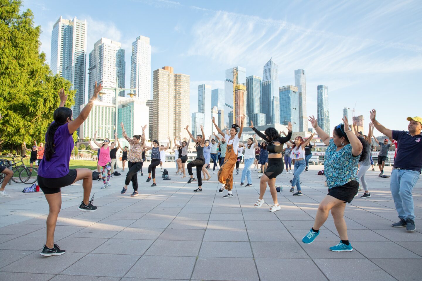 Bollywood and Bhangra on a sunny day at Pier 84