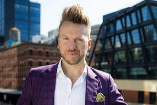 Jeffrey LeFrancois standing on the High Line