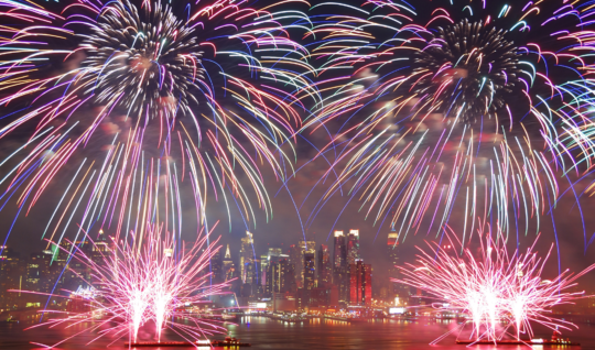 Macy’s 4th of July Fireworks on the Hudson River
