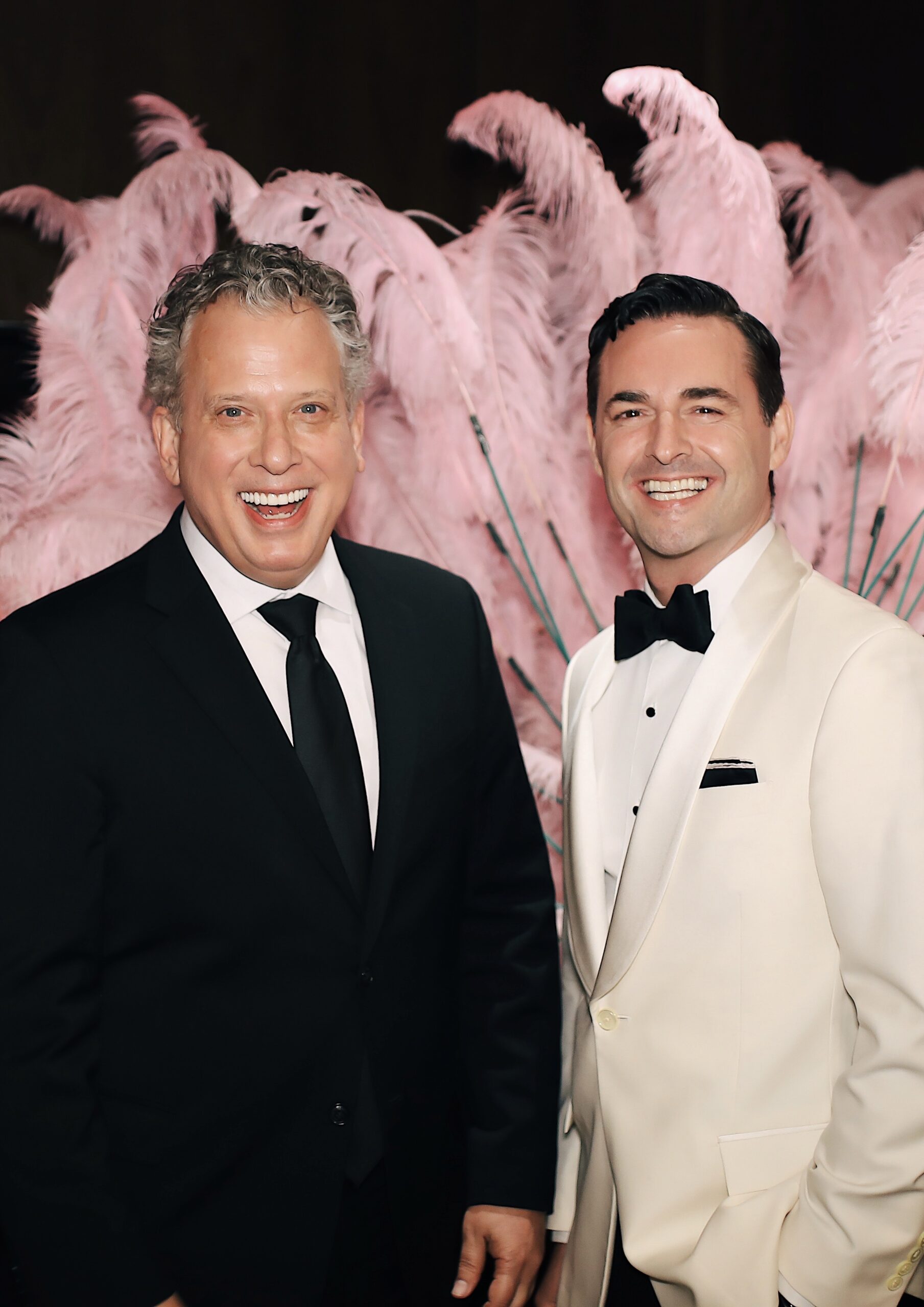 Billy Stritch (left) and Max von Essen (right) standing alongside one another